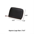 Waterproof Credit Card ID Holder Zipper Purse | https://www.bestnamebadges.com
