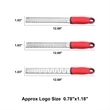 Steel Lemon And Cheese Household Grater | https://www.bestnamebadges.com