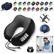 Memory Foam Travel Neck Pillow | https://www.bestnamebadges.com