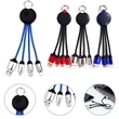 3 In 1 Keychain Data Cable | https://www.bestnamebadges.com