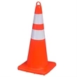 Reflective Warning Cone | https://www.bestnamebadges.com