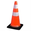 Reflective Warning Cone | https://www.bestnamebadges.com