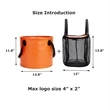Collapsible Bucket | https://www.bestnamebadges.com