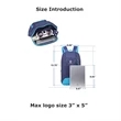 Lightweight Cycling Backpack | https://www.bestnamebadges.com
