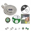 Golf Ball Marker Hat Clip | https://www.bestnamebadges.com