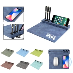 Mouse Pad With Wireless Charger