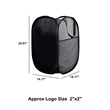 Foldable Laundry Basket | https://www.bestnamebadges.com