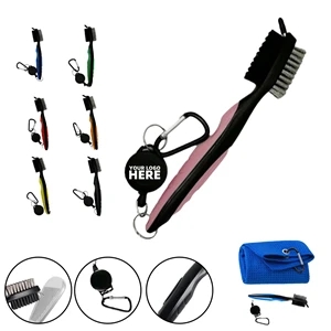 Double Sided Multifunctional Golf Cleaning Brush
