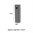 Screen Multifunctional Sanitizer Spray With Storage Shell | https://www.bestnamebadges.com