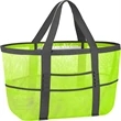 Mesh Beach Tote Bag | https://www.bestnamebadges.com