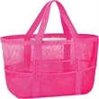 Mesh Beach Tote Bag | https://www.bestnamebadges.com