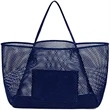 Mesh Beach Tote Bag | https://www.bestnamebadges.com