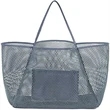 Mesh Beach Tote Bag | https://www.bestnamebadges.com