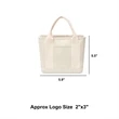 Canvas Tote Bag | https://www.bestnamebadges.com