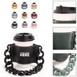 PU Chain Cup Cover | https://www.bestnamebadges.com