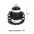 PU Chain Cup Cover | https://www.bestnamebadges.com