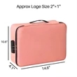Double Layer With Lock Document Bag | https://www.bestnamebadges.com