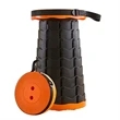 Retractable Folding Stool | https://www.bestnamebadges.com