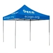 Steel Premium 30mm 10ft Square Event Tent Full-Color Dye Sub | https://www.bestnamebadges.com