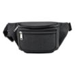 Heather Triple Zipper Fanny Pack | https://www.bestnamebadges.com