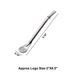 Spoon Straws with Brush | https://www.bestnamebadges.com