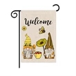 Custom Garden Flag | https://www.bestnamebadges.com