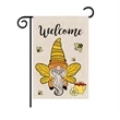 Custom Garden Flag | https://www.bestnamebadges.com