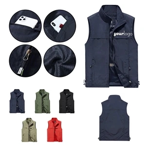 Zip Reversible Travel Vest