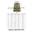 Outdoor Utility Fishing Vest | https://www.bestnamebadges.com