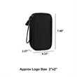 Electronic Organizer Cable Bag | https://www.bestnamebadges.com