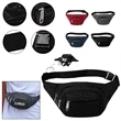 Three Zippered Fanny Pack | https://www.bestnamebadges.com