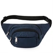 Three Zippered Fanny Pack | https://www.bestnamebadges.com