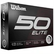 Wilson 50 Elite Golf Balls | https://www.bestnamebadges.com