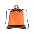 SMALL REFLECTIVE POLYESTER DRAWSTRING BACKPACK | https://www.bestnamebadges.com