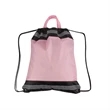 SMALL REFLECTIVE POLYESTER DRAWSTRING BACKPACK | https://www.bestnamebadges.com