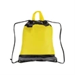SMALL REFLECTIVE POLYESTER DRAWSTRING BACKPACK | https://www.bestnamebadges.com