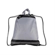 SMALL REFLECTIVE POLYESTER DRAWSTRING BACKPACK | https://www.bestnamebadges.com