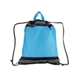 SMALL REFLECTIVE POLYESTER DRAWSTRING BACKPACK | https://www.bestnamebadges.com