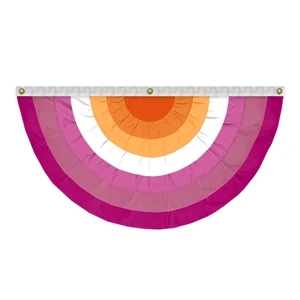 Butch Lesbian Pleated Full Fan | https://www.bestnamebadges.com