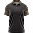 Mossy Oak® Men's 4.4 Oz. Polyester Interlock Polo Shirt | https://www.bestnamebadges.com