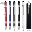 Spin Top Pen With Stylus | https://www.bestnamebadges.com