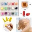 15 Colors Anti-noise Foam Earplugs w/ Reusable Case | https://www.bestnamebadges.com