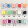 15 Colors Anti-noise Foam Earplugs w/ Reusable Case | https://www.bestnamebadges.com