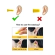 15 Colors Anti-noise Foam Earplugs w/ Reusable Case | https://www.bestnamebadges.com