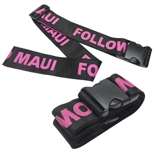 Polyester Adjustable Luggage Straps | https://www.bestnamebadges.com
