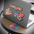 3" Custom PVC Magnet | https://www.bestnamebadges.com