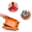 PVC Leather Catchall Tray | https://www.bestnamebadges.com