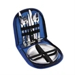 Portable Stainless Steel Outdoor Picnic tableware Bag Set | https://www.bestnamebadges.com