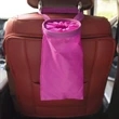 Portable Car Auto Trash Storage Bag | https://www.bestnamebadges.com