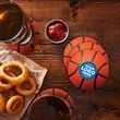 Custom Basketball Coaster | https://www.bestnamebadges.com